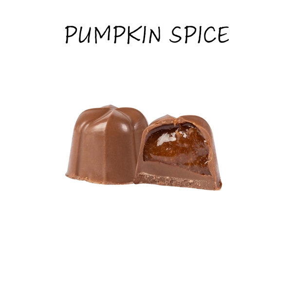 Medium Deluxe Chocolate Gift Box with Gold Band... from ASI 44900 NC Custom (CI/Lanco) / Chocolate Inn