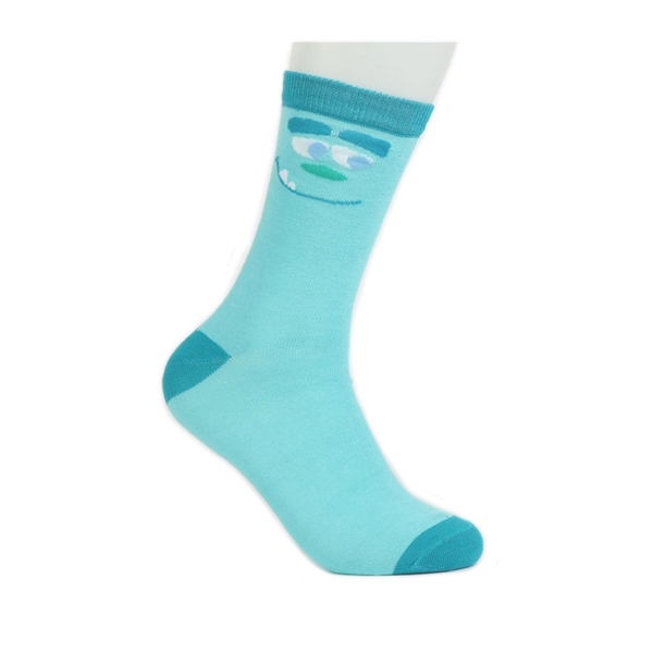 Knitted crew polyester socks with jacquard print... from ASI 37218 Athena Promo (tm)