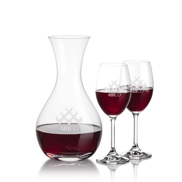 The Lead-Free Crystalline Adelita Carafe features a classic decanting shape and... from ASI 84592 St Regis Group