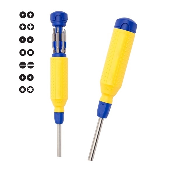 MegaPro stainless steel screwdriver for repairs and home improvement projects.... from ASI 61125 Hit Promotional Products / Hit®