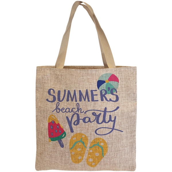 15.25" x 15.5" custom printed shoulder bag.... from ASI 92531 Unique Custom Products / UCP