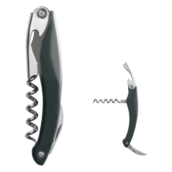 Waiter's knife for opening wine and beer bottles and serving guests... from ASI 61125 Hit Promotional Products / Hit®