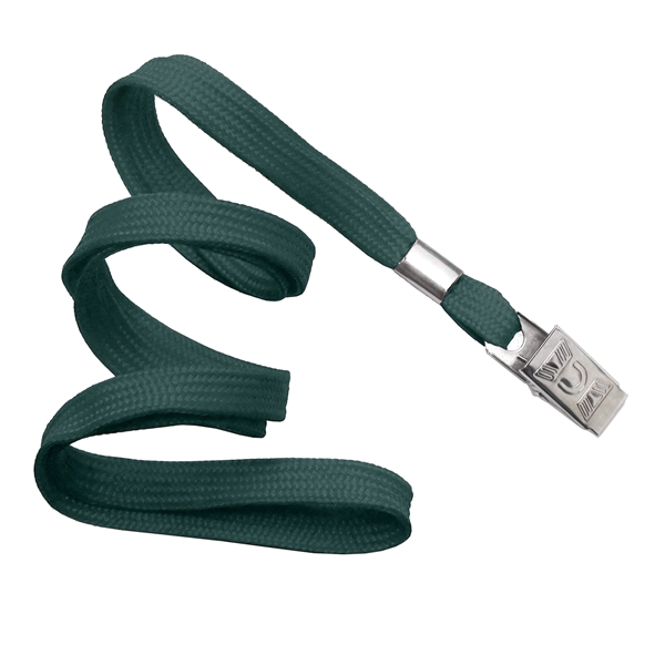Available Same Day! These blank flat braided polyester lanyards come with... from ASI 79898 Promovision