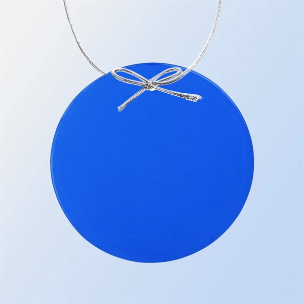 Colored Circle Ornament - Blue... from ASI 31517 Admart Products / Admart Line