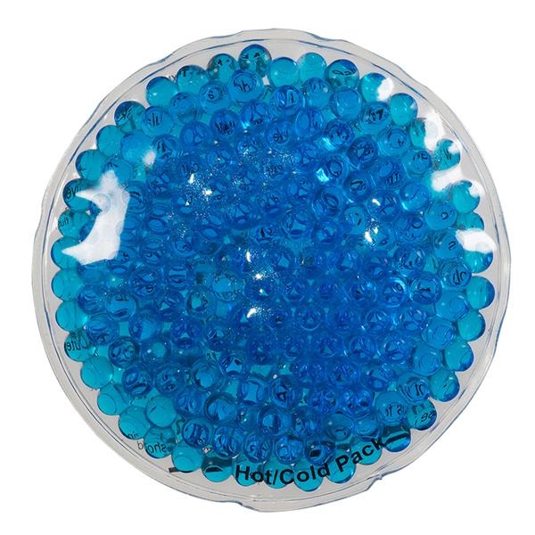 4.52" round reusable PVC hot/cold aqua bead gel therapy pack for... from ASI 79530 Prime Line / Jetline