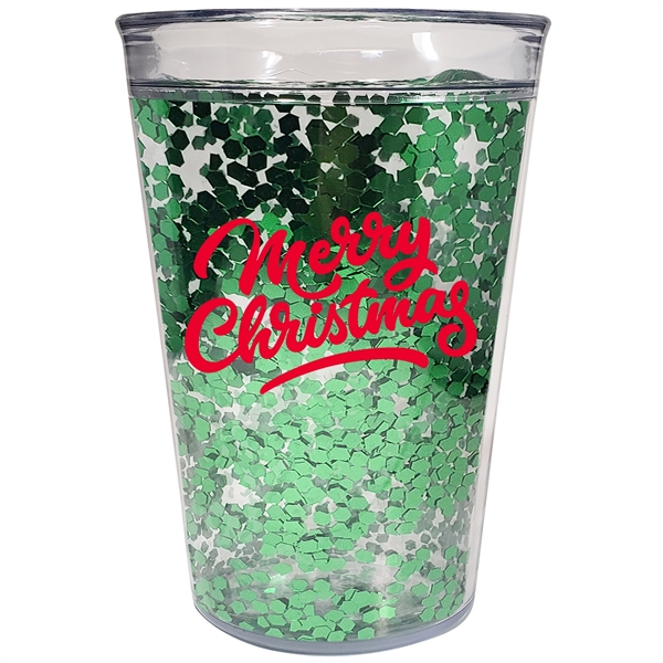 15 oz. Shimmer Glitter Tumbler - Made in USA... from ASI 80060 VisionUSA