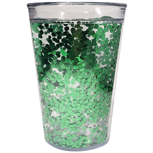 15 oz. Shimmer Glitter Tumbler - Made in USA... from ASI 80060 VisionUSA