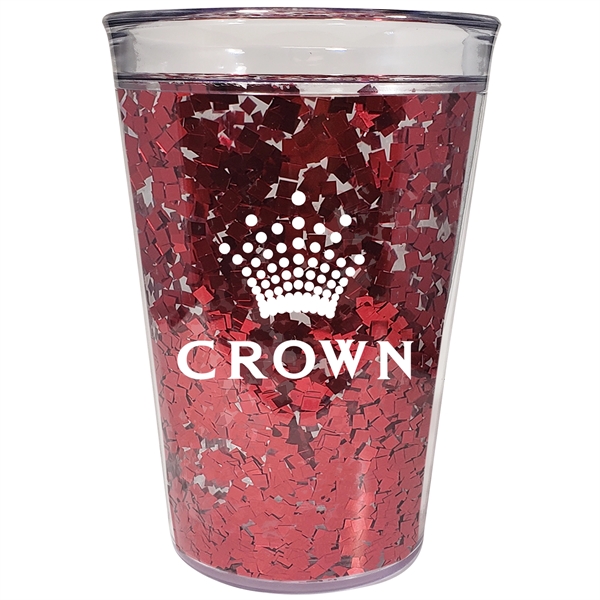 15 oz. Shimmer Glitter Tumbler - Made in USA... from ASI 80060 VisionUSA