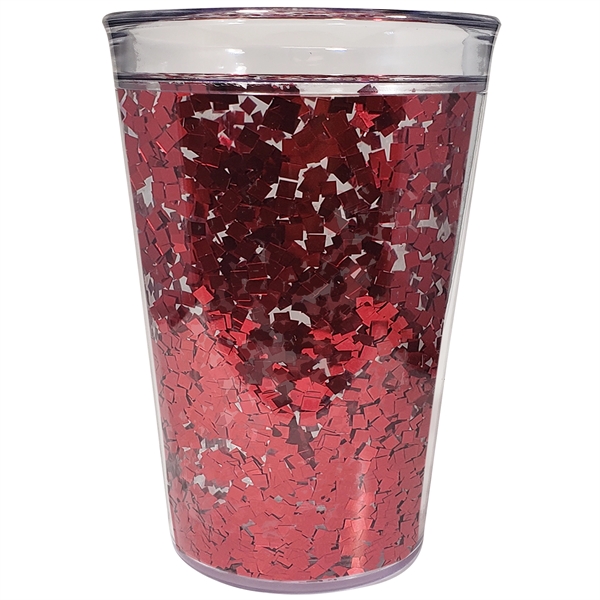 15 oz. Shimmer Glitter Tumbler - Made in USA... from ASI 80060 VisionUSA