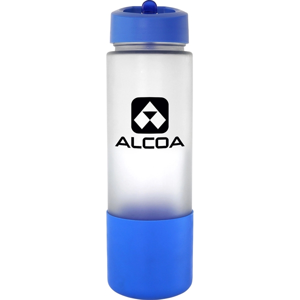 Pop Up 22 oz. Frosted Glass Grip Bottle... from ASI 30208 A P Specialties / AP Specialties