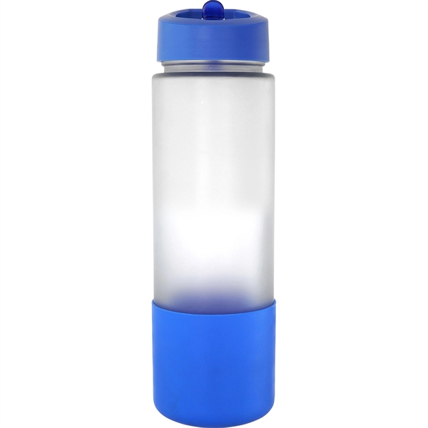 Pop Up 22 oz. Frosted Glass Grip Bottle... from ASI 30208 A P Specialties / AP Specialties