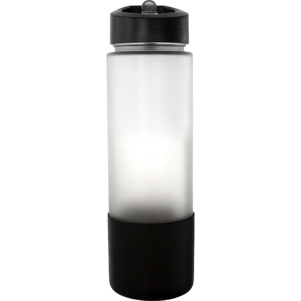 Pop Up 22 oz. Frosted Glass Grip Bottle... from ASI 30208 A P Specialties / AP Specialties