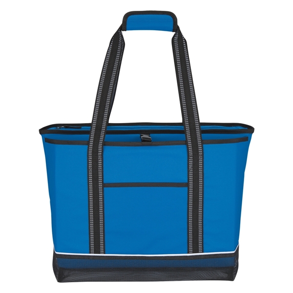21 1/2" x 13 3/4" cooler made of polyester with PEVA... from ASI 61125 Hit Promotional Products / Hit®