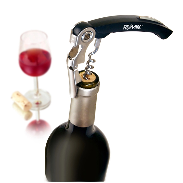 3-in-1 multipurpose tool with corkscrew, bottle opener and foil cutter.... from ASI 61005 Hirsch Gift Inc