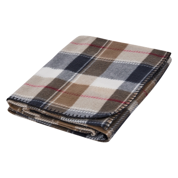 Fraser fleece blanket for decoration and getting cozy underneath for comfort.... from ASI 61125 Hit Promotional Products / Hit®