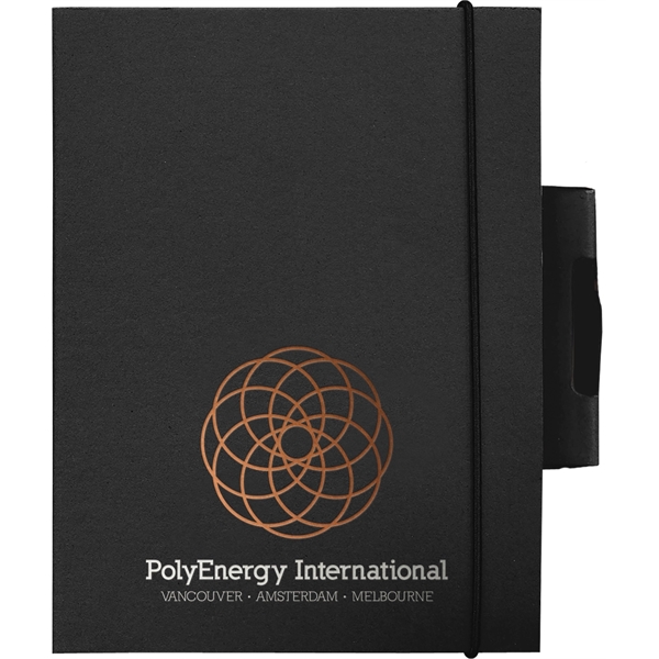 5" x 7" EcoWrap journal with recycled, wraparound paper covers, foil... from ASI 91340 Journalbooks/Timeplanner Calendars