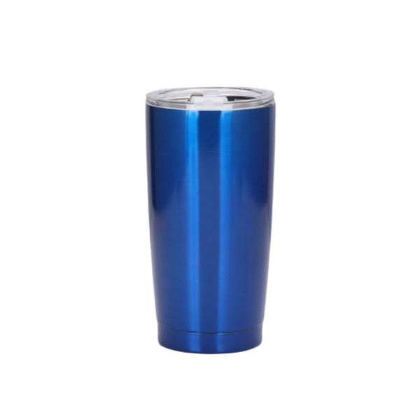 Double wall stainless steel tumbler, 20 oz. with 1 color imprint... from ASI 37218 Athena Promo (tm)