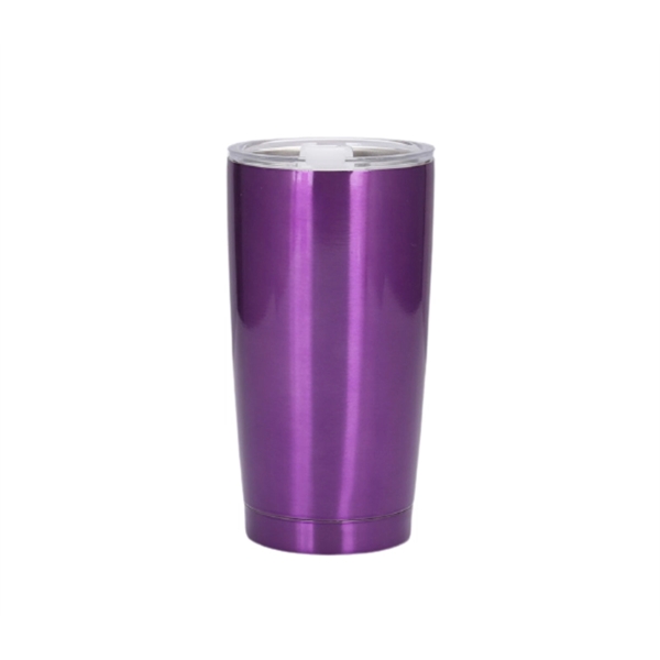 Double wall stainless steel tumbler, 20 oz. with 1 color imprint... from ASI 37218 Athena Promo (tm)