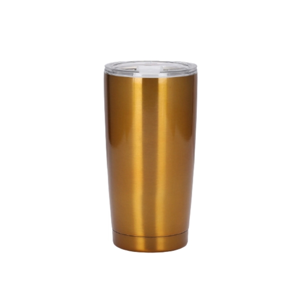 Double wall stainless steel tumbler, 20 oz. with 1 color imprint... from ASI 37218 Athena Promo (tm)