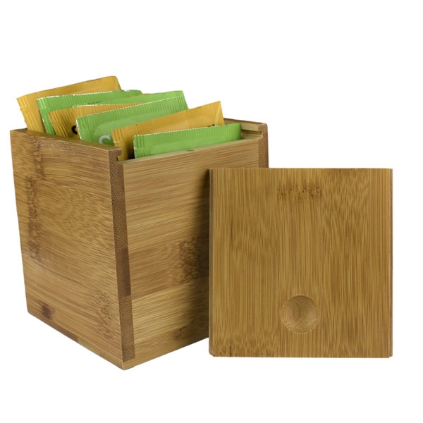 Customizable bamboo tea box with eight STASH® tea bags... from ASI 72657 Active Life Promo / Apres Ski Ingrain Promo
