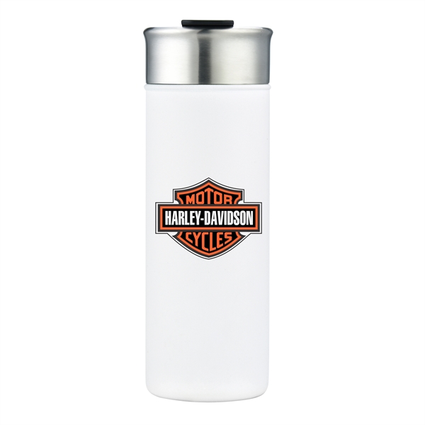 19 Oz Vacuum Sealed Water Bottles with Powdered Finish... from ASI 68190 Lungsal / Lungsal