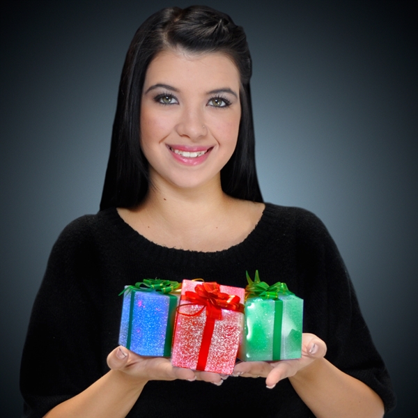 Blank or Imprinted. Stock large slow color change light up gift... from ASI 34194 ALightPromos / Alight Promotional Products