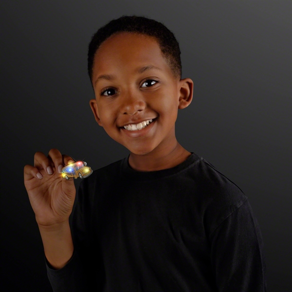 Flashing School Bus Pins. Blank Stock.... from ASI 34194 ALightPromos / Alight Promotional Products