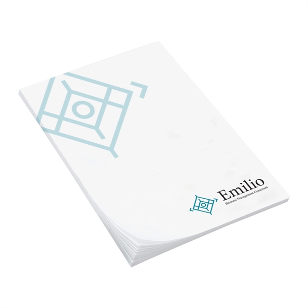 25-sheet pad of full color adhesive notes for jotting down reminders... from ASI 61125 Hit Promotional Products / Hit®