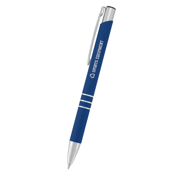 Plunger-action Softex Dash pen made of aluminum for jotting down notes.... from ASI 61125 Hit Promotional Products / Hit®