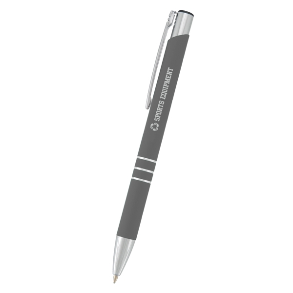 Plunger-action Softex Dash pen made of aluminum for jotting down notes.... from ASI 61125 Hit Promotional Products / Hit®