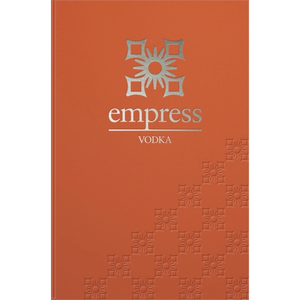 5.5" x 8.5" seminar pad with flexible wraparound cover, foil or... from ASI 91340 Journalbooks/Timeplanner Calendars