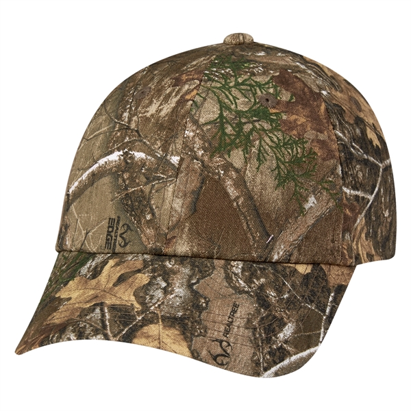 Hunter's Hideaway Camouflage Cap.  60% Cotton/40% Polyester.  6 Panel,... from ASI 61125 Hit Promotional Products / Hit®