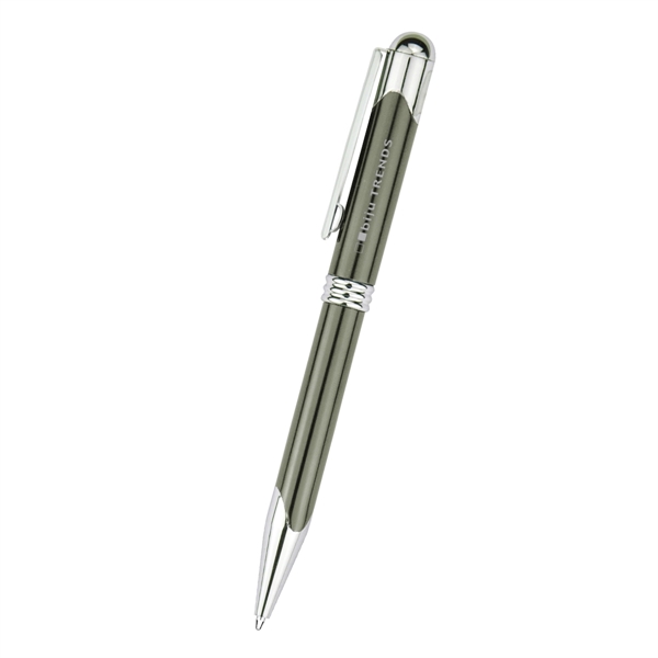 Twist-action Quinn pen made of aluminum for jotting down notes.... from ASI 61125 Hit Promotional Products / Hit®