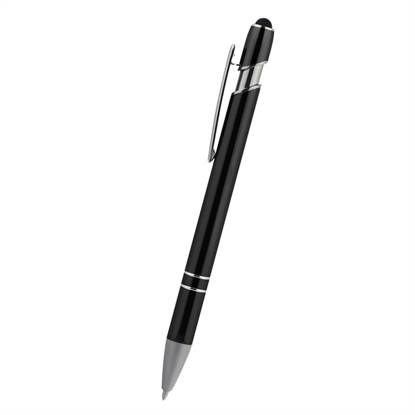 Plunger-action aluminum Piper incline stylus pen for taking notes.... from ASI 61125 Hit Promotional Products / Hit®
