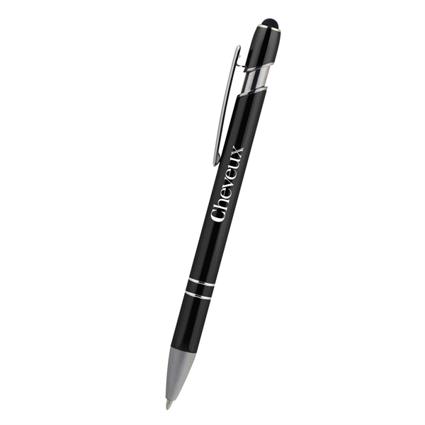 Plunger-action aluminum Piper incline stylus pen for taking notes.... from ASI 61125 Hit Promotional Products / Hit®