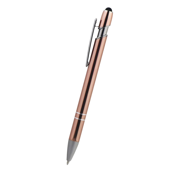 Plunger-action aluminum Piper incline stylus pen for taking notes.... from ASI 61125 Hit Promotional Products / Hit®