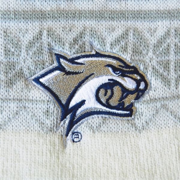 High quality, soft, and warm custom jacquard knit beanie with pom... from ASI 80228 Quinn