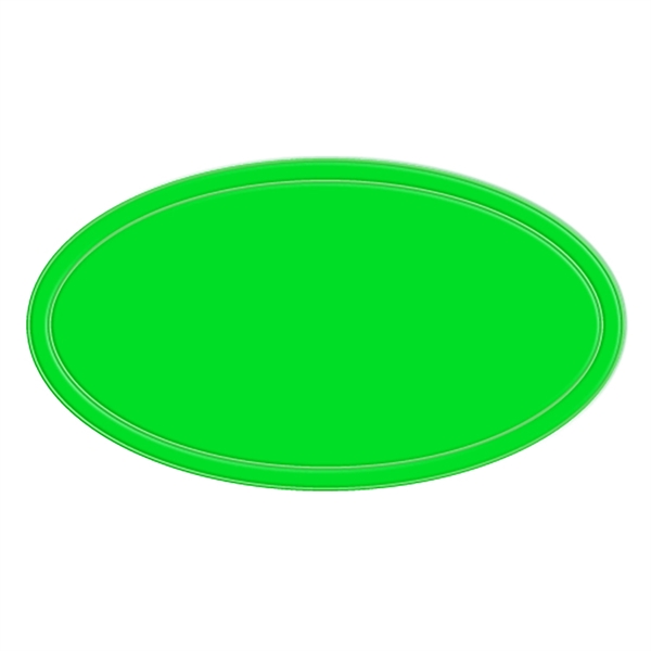 Reflective Oval shaped stickers in assorted colors.... from ASI 54040 Fey Promo / Reflectix® Mi Line by Fey