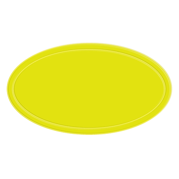 Reflective Oval shaped stickers in assorted colors.... from ASI 54040 Fey Promo / Reflectix® Mi Line by Fey