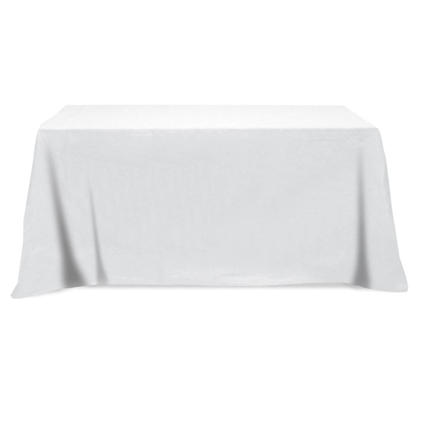 4-sied flat table cover for 6' tables with rolled hem and... from ASI 61125 Hit Promotional Products / Hit®