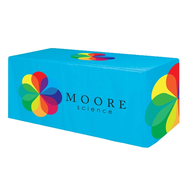 3-sided washable fitted table cover with open back for 6' tables... from ASI 61125 Hit Promotional Products / Hit®