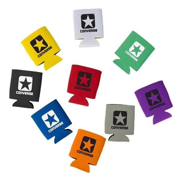 Keep cans cold with this great collapsible can cooler!... from ASI 44900 NC Custom (CI/Lanco) / Lanco