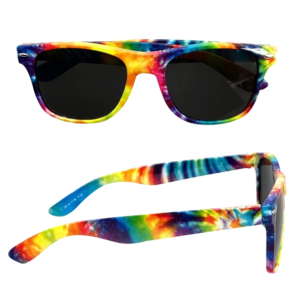 Tie-dye Malibu sunglasses for style and shielding your eyes from the... from ASI 61125 Hit Promotional Products / Hit®