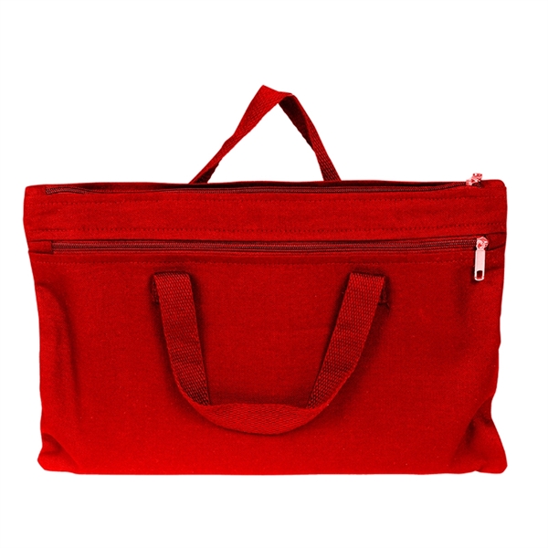 Cotton Canvas Document Bag - Assorted Colors... from ASI 36558 Aprons, Etc.