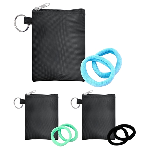 Stretchy Hair Tie Pouch... from ASI 30208 A P Specialties / AP Specialties