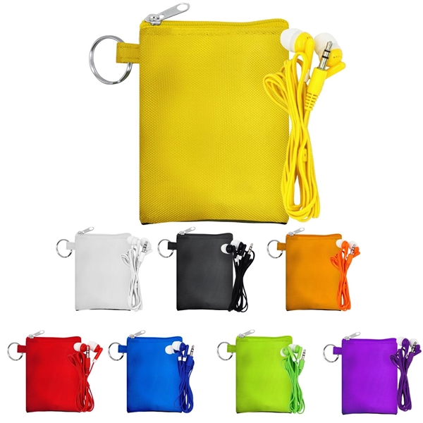 Tall Stretchy Ear Bud Pouch... from ASI 30208 A P Specialties / AP Specialties