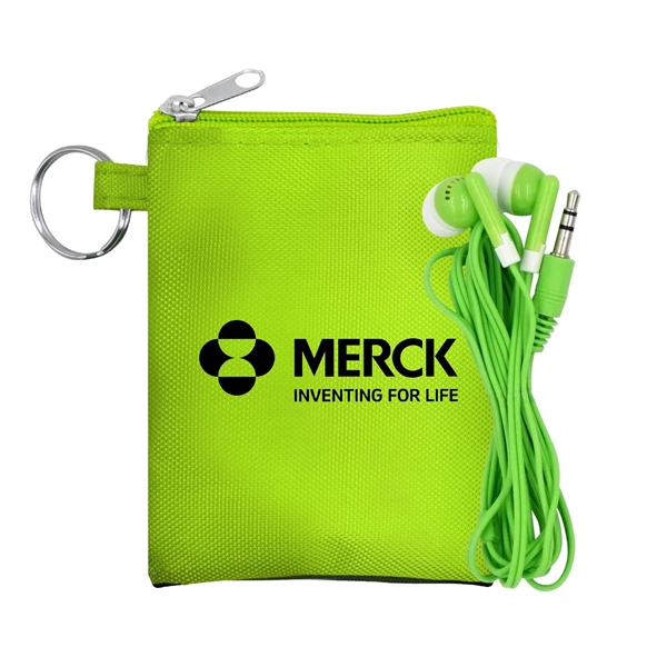 Tall Stretchy Ear Bud Pouch... from ASI 30208 A P Specialties / AP Specialties