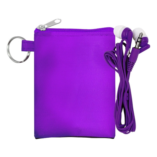 Tall Stretchy Ear Bud Pouch... from ASI 30208 A P Specialties / AP Specialties
