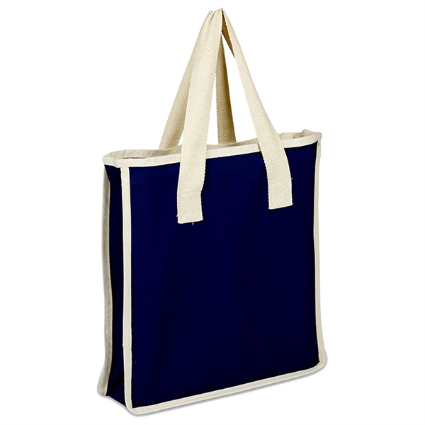 Heavy Canvas Shopping Bag with Natural Colored Handles... from ASI 36558 Aprons, Etc.