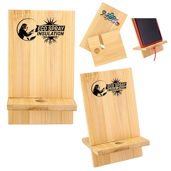 Bamboo Phone Holder... from ASI 30208 A P Specialties / AP Specialties